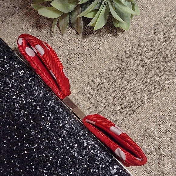 Kate Spade X Disney Minnie Mouse Glitter Party Box Bag - Picture 14 of 16